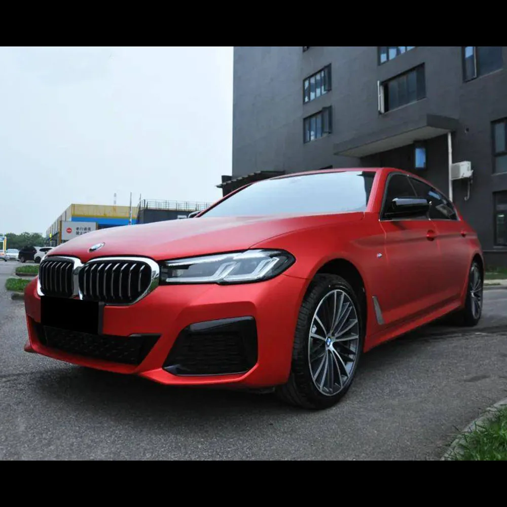 SUPER MATT TORONTO RED Car Wrap Vinyl Film Self Adhesive Super Stretchability Vehicle Wrap Water Proof PET Liner
SUPER MATT TORONTO RED Car Wrap Vinyl Film Self Adhesive Super Stretchability Vehicle Wrap Water Proof PET Liner