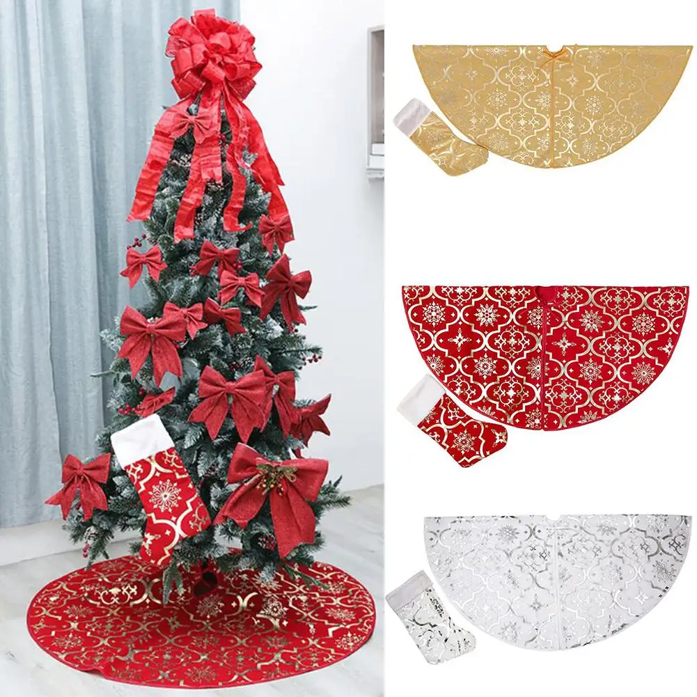 Christmas Tree Skirt With Free Stocking Ornament Christmas Tree Decorations for Home Bottom New Year Gift
Christmas Tree Skirt With Free Stocking Ornament Christmas Tree Decorations for Home Bottom New Year Gift