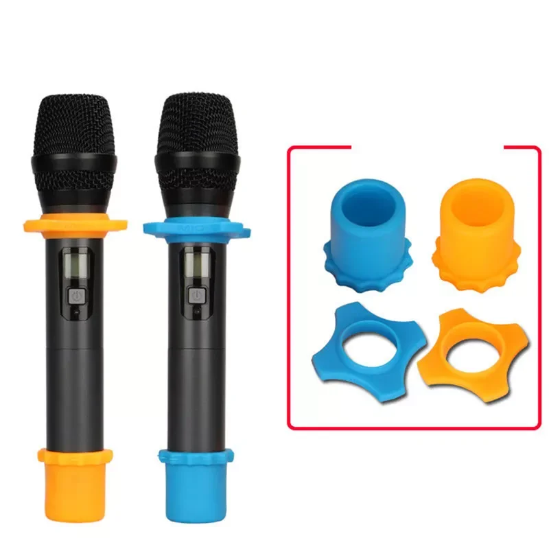 1 Set Microphone Anti-roll + Tail Sets Of Wireless Microphone Anti-skid Ring Protective Sleeve KTV Microphone Tail Cover
1 Set Microphone Anti-roll + Tail Sets Of Wireless Microphone Anti-skid Ring Protective Sleeve KTV Microphone Tail Cover