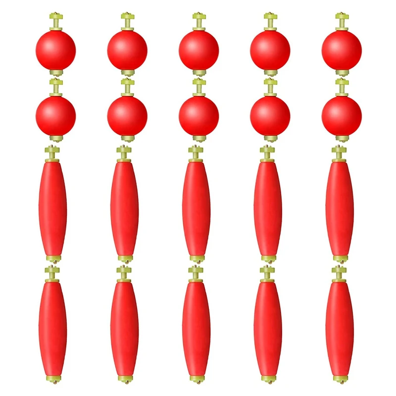 20 Pieces Fishing Bobbers Unweighted Bobbers Snap Float Snap On Floats For Fishing Tackle Accessories Fishing Supplies
20 Pieces Fishing Bobbers Unweighted Bobbers Snap Float Snap On Floats For Fishing Tackle Accessories Fishing Supplies