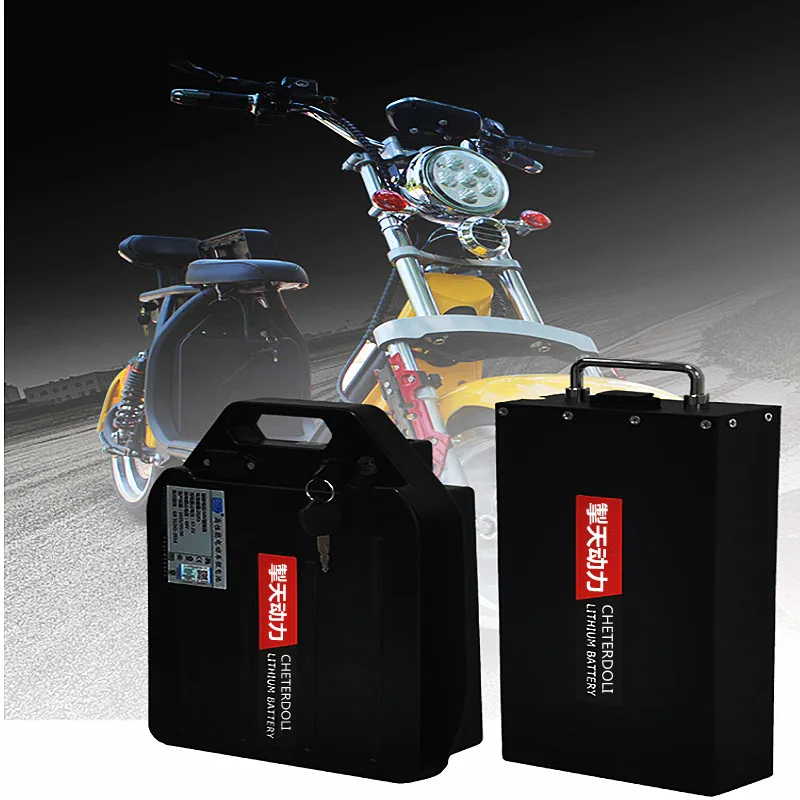 60v 20Ah 18650 Rechargeable Li Ion Battery for 1000w 1500w Citycoco X7 X8 X9 Trolling Motor Lithium Battery + 2A Charger
60v 20Ah 18650 Rechargeable Li Ion Battery for 1000w 1500w Citycoco X7 X8 X9 Trolling Motor Lithium Battery + 2A Charger