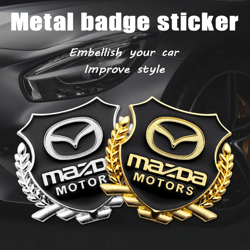 1/2pcs 3D Metal Car Emblems Badge Stickers Decoration Decal For Mazda 5 3 6 Atenza Axela Demio CX3 CX5 RX8 2006 CX30 Accessories
1/2pcs 3D Metal Car Emblems Badge Stickers Decoration Decal For Mazda 5 3 6 Atenza Axela Demio CX3 CX5 RX8 2006 CX30 Accessories