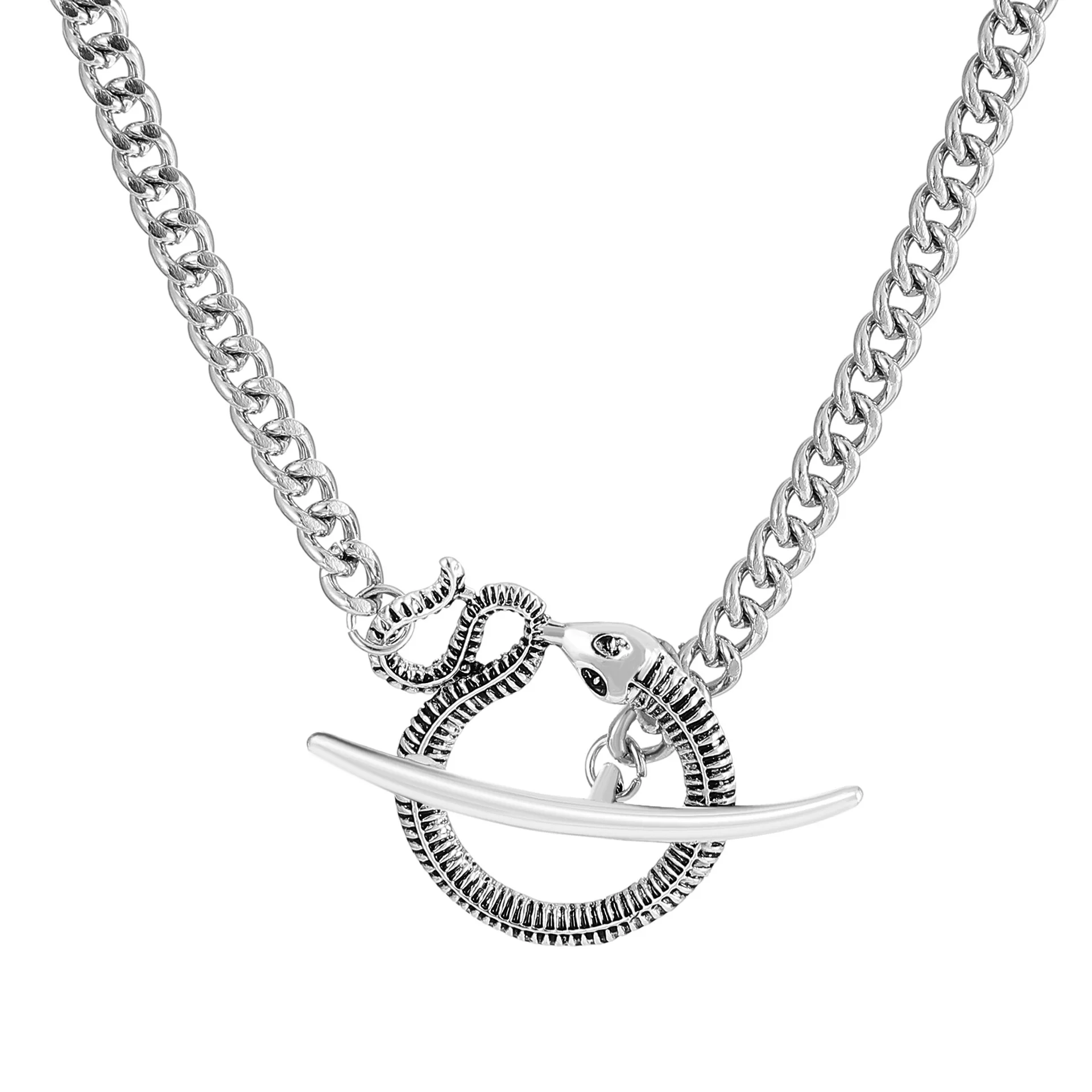 Модное ожерелье для женщин, новинка 2023, цепочка со змеиным кулоном в виде животного, Женская стильная цепочка на шею, женское ювелирное изде...
Модное ожерелье для женщин, новинка 2023, цепочка со змеиным кулоном в виде животного, Женская стильная цепочка на шею, женское ювелирное изде...