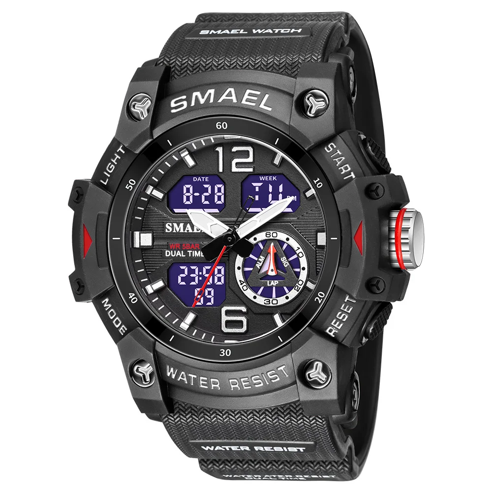 Waterproof Electronic Watch Men Digital Reloj Hombre Creative Sports Male Wristwatch Outdoor Dual Display Luminous Clock Hour M
Waterproof Electronic Watch Men Digital Reloj Hombre Creative Sports Male Wristwatch Outdoor Dual Display Luminous Clock Hour M