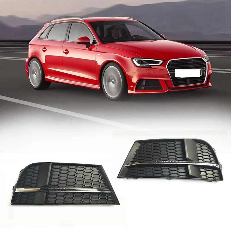 Fog Light Cover Lamp Frame Grille Fog Light Grille Car For A3 S3 2017-2019 Spare Parts Accessories Parts
Fog Light Cover Lamp Frame Grille Fog Light Grille Car For A3 S3 2017-2019 Spare Parts Accessories Parts