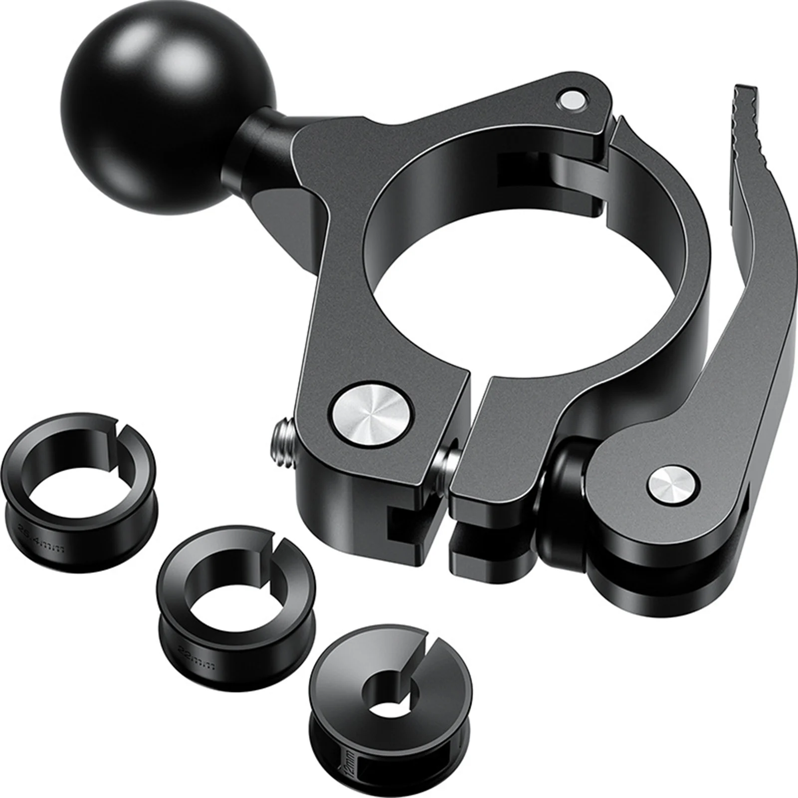 Адаптер для крепления на шарике 17 мм/0,67 дюйма, держатель для телефона из алюминиевого сплава, быстросъемный зажим для крепления на шарике дл... 
Адаптер для крепления на шарике 17 мм/0,67 дюйма, держатель для телефона из алюминиевого сплава, быстросъемный зажим для крепления на шарике дл...