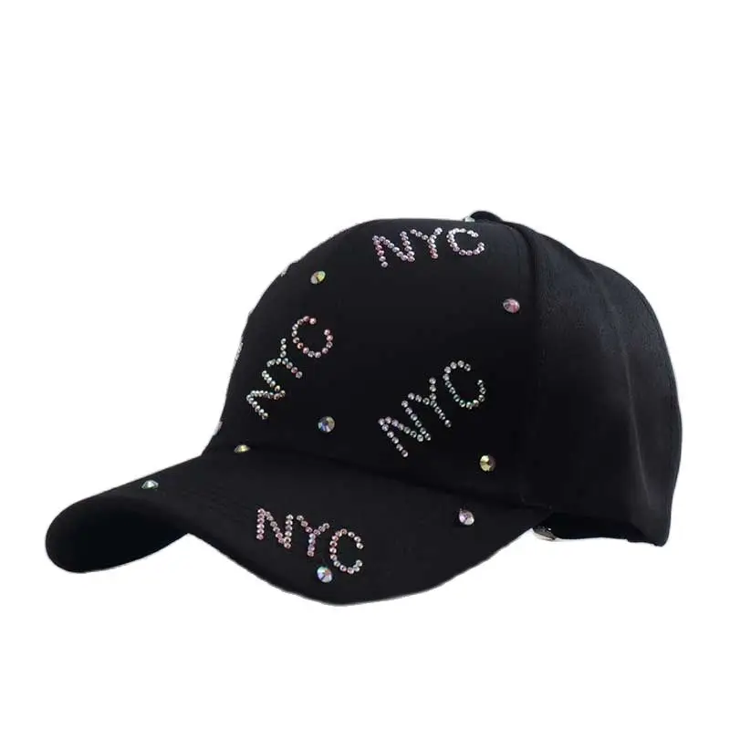 2021 Fashion Brand Snapback Baseball Cap Hip Hop Female Gorra Cap Street Caps Women Men Luxury Rhinestones NYC Letter
2021 Fashion Brand Snapback Baseball Cap Hip Hop Female Gorra Cap Street Caps Women Men Luxury Rhinestones NYC Letter