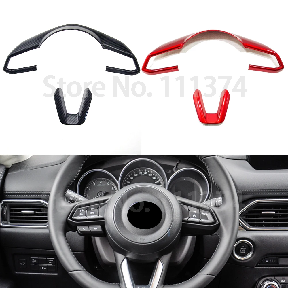 Chrome Steering Wheel Covers Trim For Mazda 2 3 6 CX-3 CX-5 CX5 CX-4 CX8 CX-9 Axela ATENZA 2017 2018 2019 2021 2022 Accessories
Chrome Steering Wheel Covers Trim For Mazda 2 3 6 CX-3 CX-5 CX5 CX-4 CX8 CX-9 Axela ATENZA 2017 2018 2019 2021 2022 Accessories