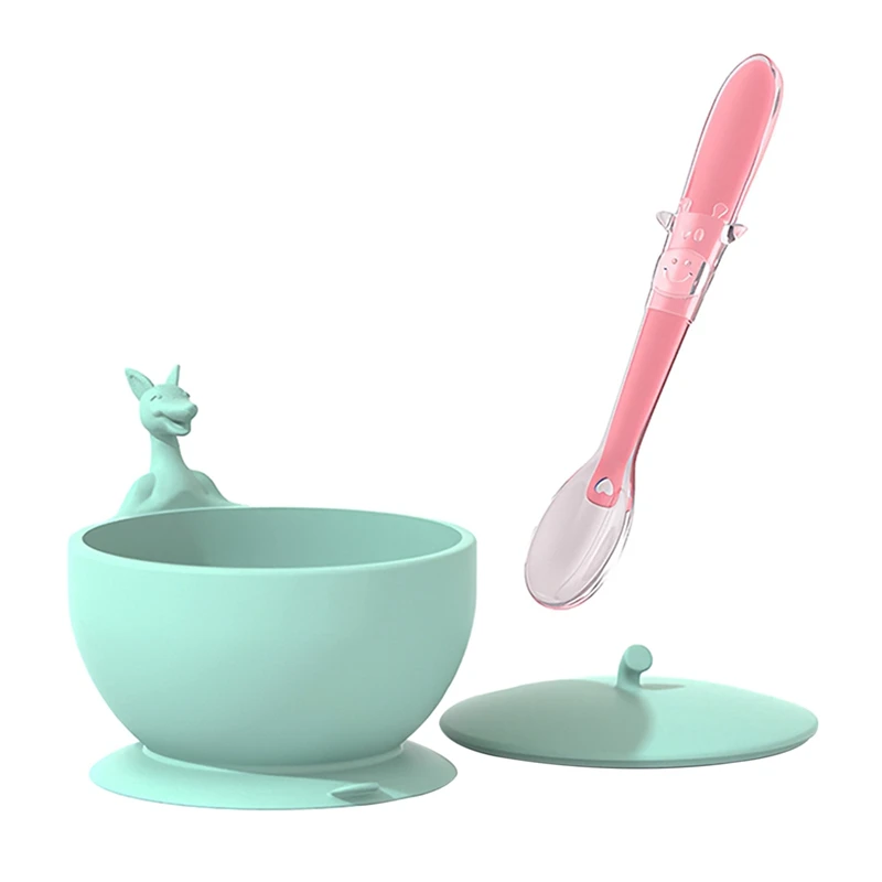 Kids Anti-Fall Kangaroo Bowl Tableware Set Kid Dinner Plate Baby Training Bowl Spill-Proof Solid Feeding Dishes
Kids Anti-Fall Kangaroo Bowl Tableware Set Kid Dinner Plate Baby Training Bowl Spill-Proof Solid Feeding Dishes
