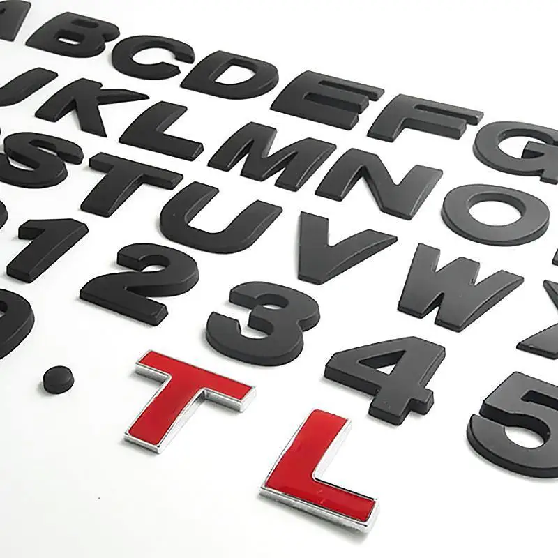 Car Styling 25mm/45mm 3d Diy Letters Alphabet Emblem Chrome Car Stickers Decoration Car Stickers Logo Automobiles Car Accessorie
Car Styling 25mm/45mm 3d Diy Letters Alphabet Emblem Chrome Car Stickers Decoration Car Stickers Logo Automobiles Car Accessorie