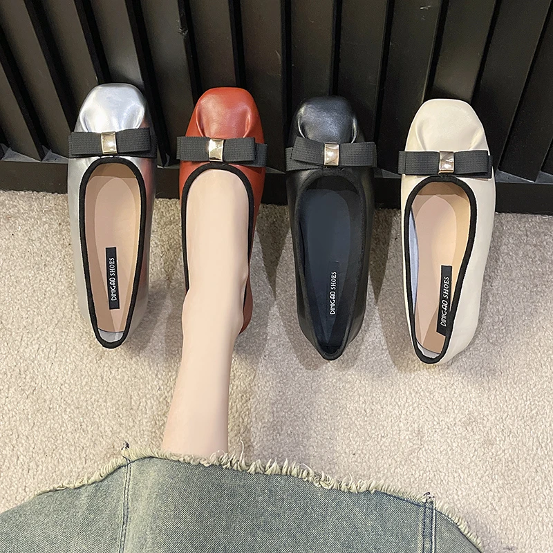 Fashion Ballerina Flat Round Toe Shoes for Woman Comfortable Slip-on Flat Bow-knot Shoes Ladies Mother Shoes Zapatillas Mujer
Fashion Ballerina Flat Round Toe Shoes for Woman Comfortable Slip-on Flat Bow-knot Shoes Ladies Mother Shoes Zapatillas Mujer
