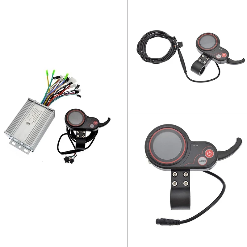 Electric Scooter Motor Controller Intelligent Brushless Motor Controller + Instrument Display for 10 Inch Scooter 250w/350w Gene
Electric Scooter Motor Controller Intelligent Brushless Motor Controller + Instrument Display for 10 Inch Scooter 250w/350w Gene