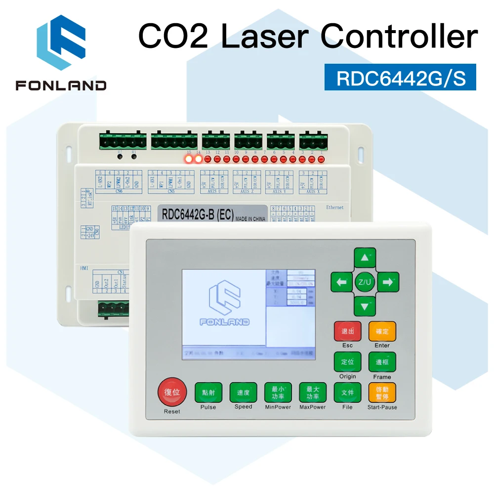 Лазерный контроллер для лазерной лампы FONLAND Ruida RD RDC6442G RDC6442S CO2 DSP |