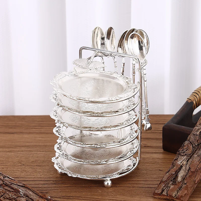 European fruit plate set with spoon afternoon tea cake plate dessert rack Dim sum tray dinner set plates and dishes dinner set
European fruit plate set with spoon afternoon tea cake plate dessert rack Dim sum tray dinner set plates and dishes dinner set