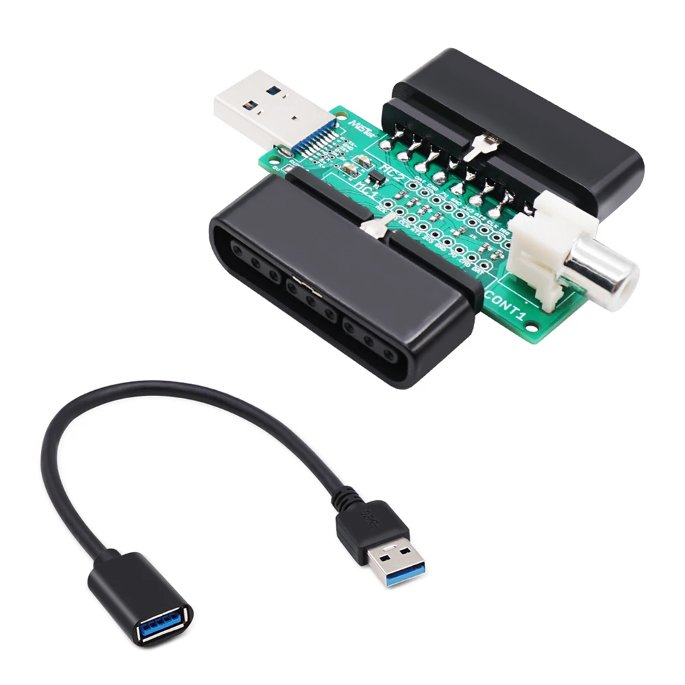 For SNAC Playstation PSX Controller Converter Adapter with USB 3.0 Cable for MiSTer FPGA Accessories Converter Conversion 
For SNAC Playstation PSX Controller Converter Adapter with USB 3.0 Cable for MiSTer FPGA Accessories Converter Conversion