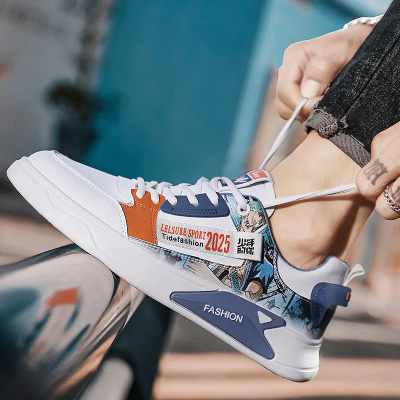Men's shoes Autumn new style board shoes Fashion casual shoes Fashion small white shoes Korean students' low top sports shoes
Men's shoes Autumn new style board shoes Fashion casual shoes Fashion small white shoes Korean students' low top sports shoes