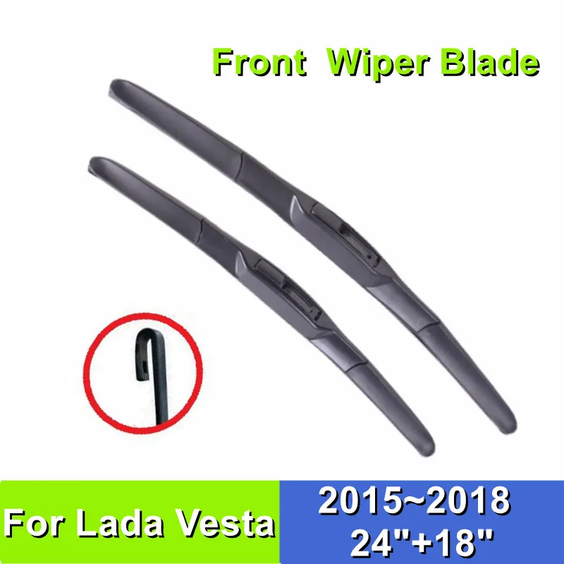 Front Wiper Blade For Lada Vesta 24"+18" Car Windshield Windscreen Rubber 2015-2018
Front Wiper Blade For Lada Vesta 24"+18" Car Windshield Windscreen Rubber 2015-2018