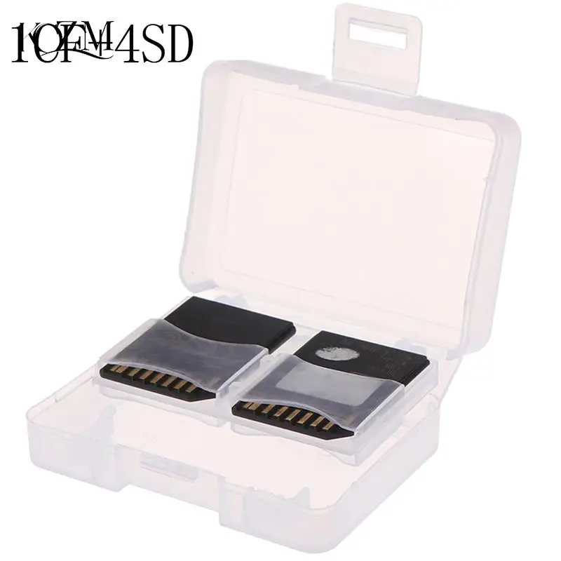 1pc Plastic CF/ SD TF Card Storage Box Protector Holder Hard Case Potable CF Carrying Memory Card Case Holder 1CF+4SD New Tools
1pc Plastic CF/ SD TF Card Storage Box Protector Holder Hard Case Potable CF Carrying Memory Card Case Holder 1CF+4SD New Tools