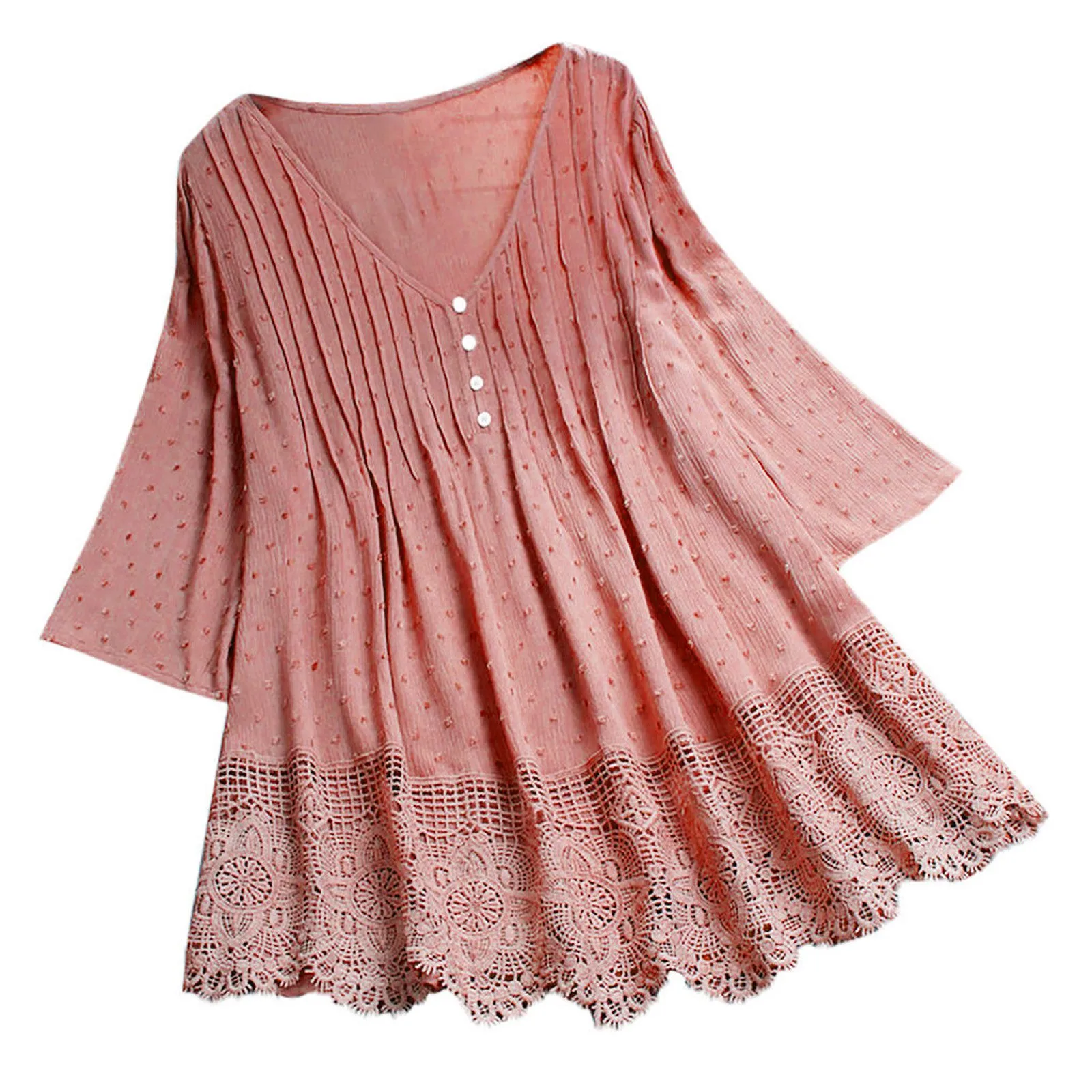 Женская винтажная Кружевная туника три четверти с V-образным вырезом и пчелами, Женская Повседневная шифоновая блузка с круглым вырезом и д...
Женская винтажная Кружевная туника три четверти с V-образным вырезом и пчелами, Женская Повседневная шифоновая блузка с круглым вырезом и д...