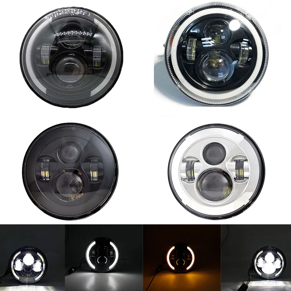 1pcs Lenses for Headlights Led Headlight 12v for Jeep Xj Cherokee White 7 inch High Low Beam Car Accessories for Offroad
1pcs Lenses for Headlights Led Headlight 12v for Jeep Xj Cherokee White 7 inch High Low Beam Car Accessories for Offroad