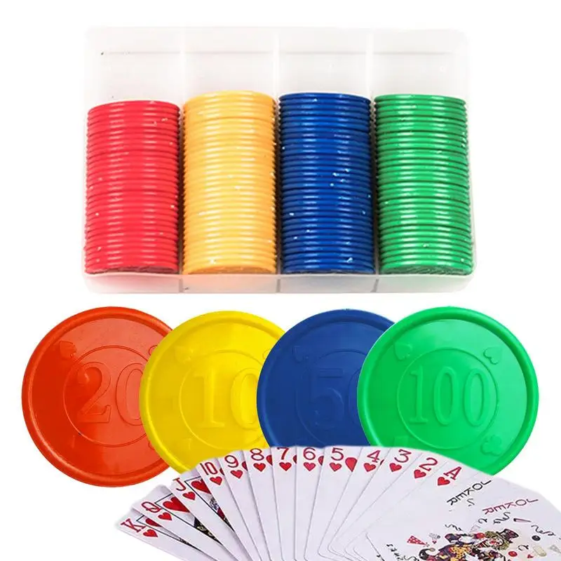 Round Poker Chip For Tokens Reusable Coins Family Club Board Games Toy Creative Gift For Children And Adult 160pcs
Round Poker Chip For Tokens Reusable Coins Family Club Board Games Toy Creative Gift For Children And Adult 160pcs
