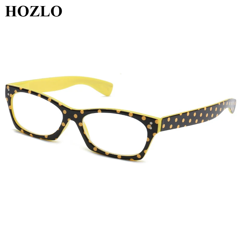 

Fashion Women Reading Glasses Magnifier Female Dot Dot Print Presbyopia Spectacles Ladies Hyperopia Eyeglasses Sight +1.0~+3.5