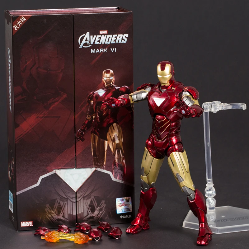 ZD Toys Marvel Avengers Iron Man Mark IV MK4 Light Up Action Figure Collectible Model Toy
ZD Toys Marvel Avengers Iron Man Mark IV MK4 Light Up Action Figure Collectible Model Toy