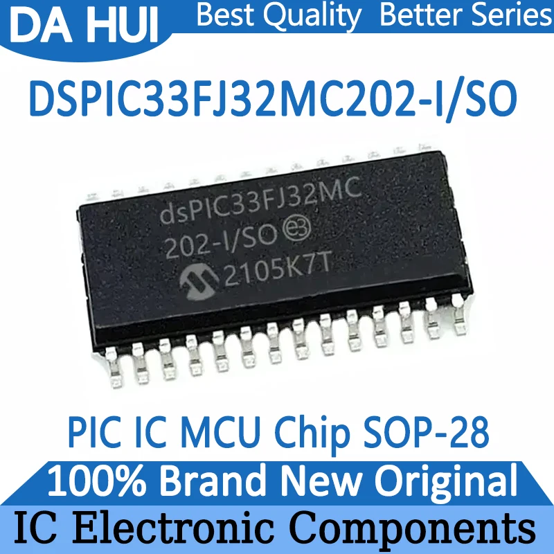 DSPIC33FJ32MC202-I/SO DSPIC33FJ32MC202-ISO DSPIC33FJ32MC202ISO DSPIC33FJ32MC202 DSPIC33FJ32MC PIC33FJ32 PIC IC MCU Chip SOP28
DSPIC33FJ32MC202-I/SO DSPIC33FJ32MC202-ISO DSPIC33FJ32MC202ISO DSPIC33FJ32MC202 DSPIC33FJ32MC PIC33FJ32 PIC IC MCU Chip SOP28
