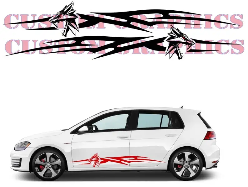 2x body decals side stripe sticker logo graphics vinyl high quality Sport Design Compatible Any Car Vehicle 2 Color
2x body decals side stripe sticker logo graphics vinyl high quality Sport Design Compatible Any Car Vehicle 2 Color
