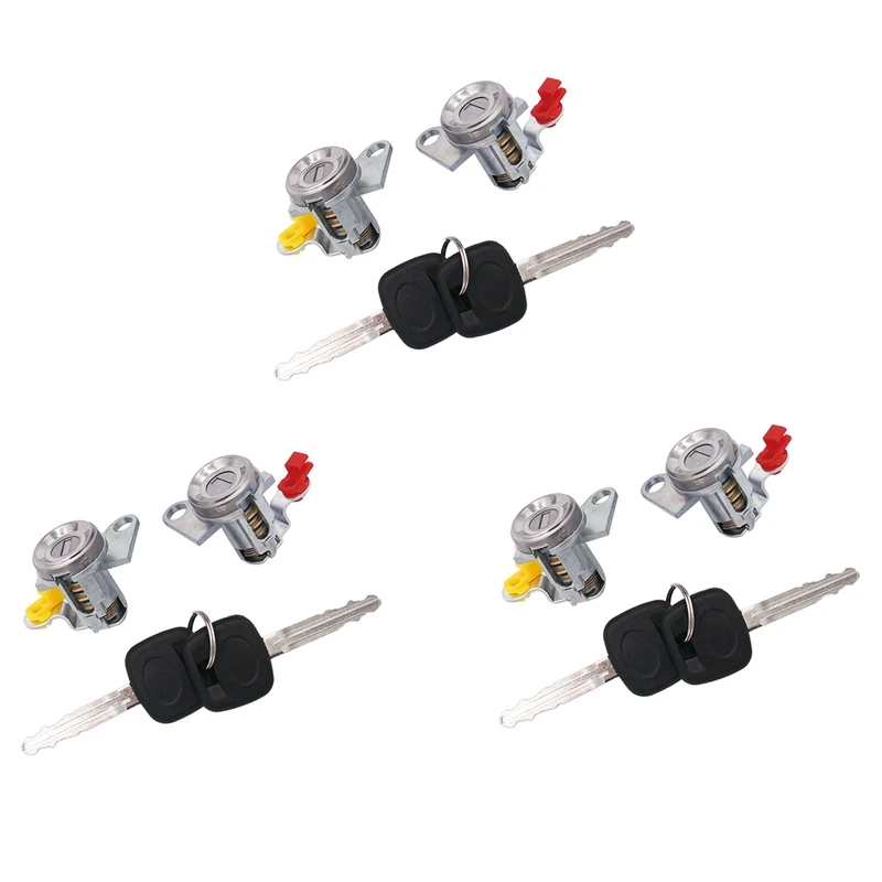 6X Car Door Lock With Key (L+R) For Corolla AE100 93-97 GEO PRIZM 69051-12340 69052-12360
6X Car Door Lock With Key (L+R) For Corolla AE100 93-97 GEO PRIZM 69051-12340 69052-12360