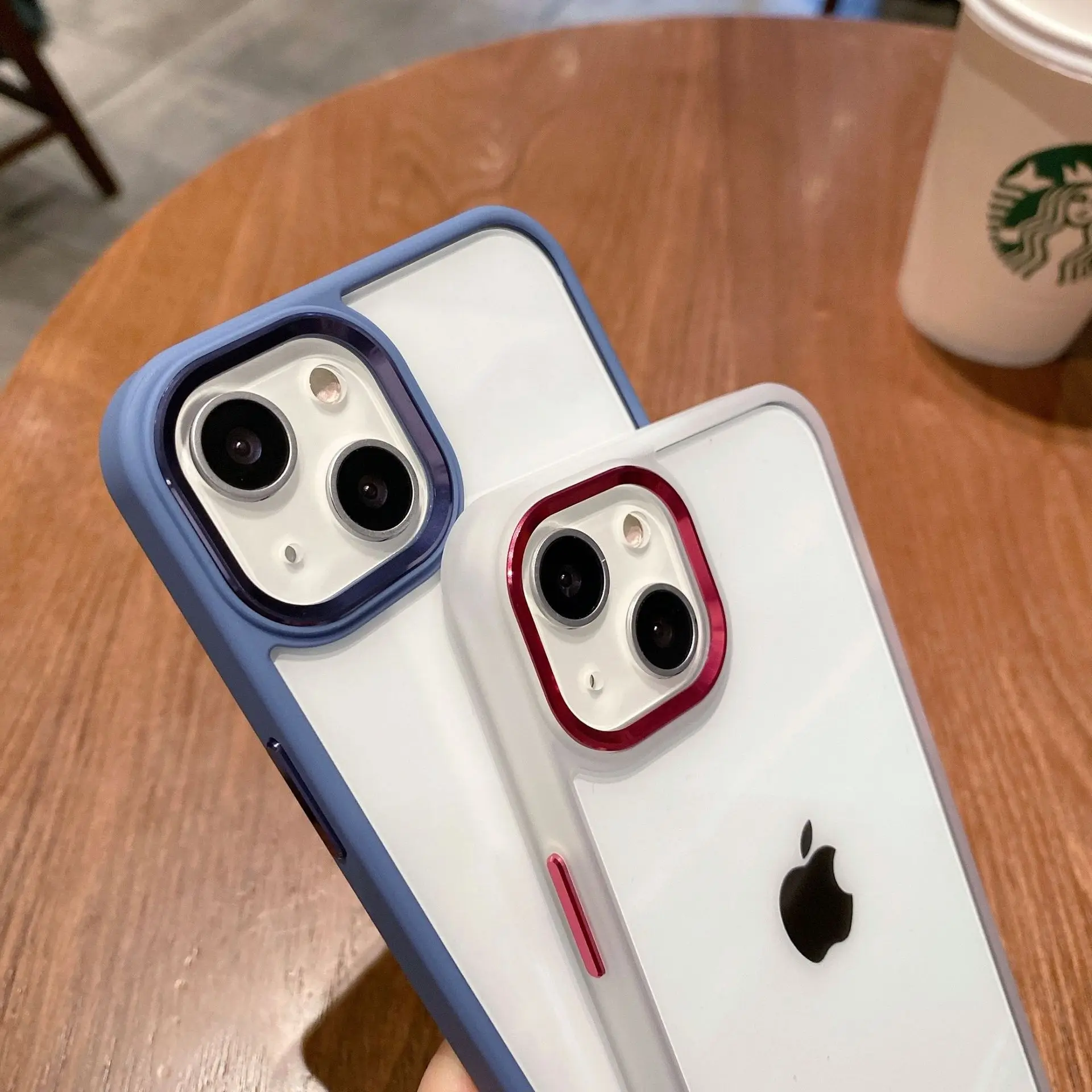 Trendy Metal Lens Frame Transparent Shockproof Phone Case For iPhone 13 12 11Pro Max
Trendy Metal Lens Frame Transparent Shockproof Phone Case For iPhone 13 12 11Pro Max