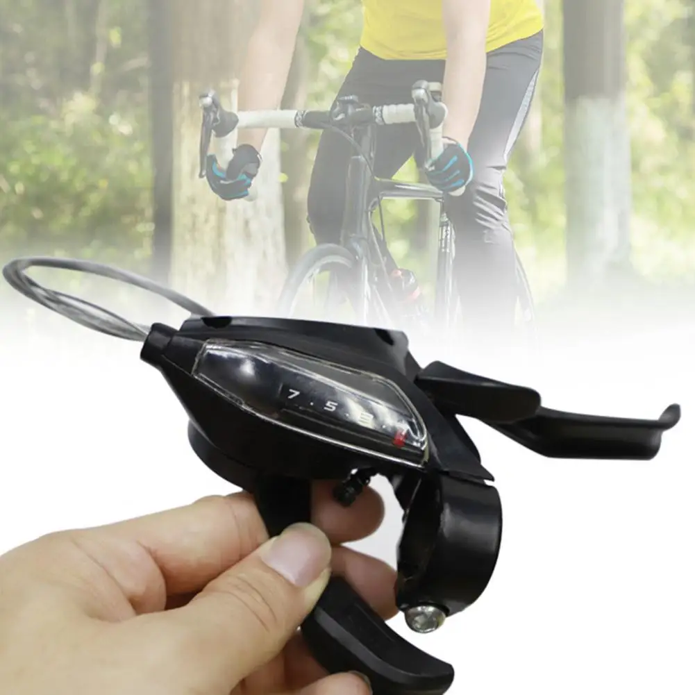 Bicycle Shifters 2Pcs EF500 Derailleurs ABS Ergonomic 3x7 Speed Shifter for Mountain Bike
Bicycle Shifters 2Pcs EF500 Derailleurs ABS Ergonomic 3x7 Speed Shifter for Mountain Bike