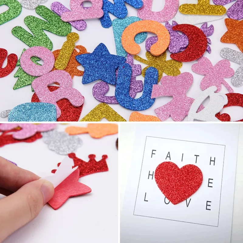 NEW2022 Cartoon Glittering effect diy Stickers for children kids baby home decoration Decals Numbers and letters EVA foam wall s
NEW2022 Cartoon Glittering effect diy Stickers for children kids baby home decoration Decals Numbers and letters EVA foam wall s