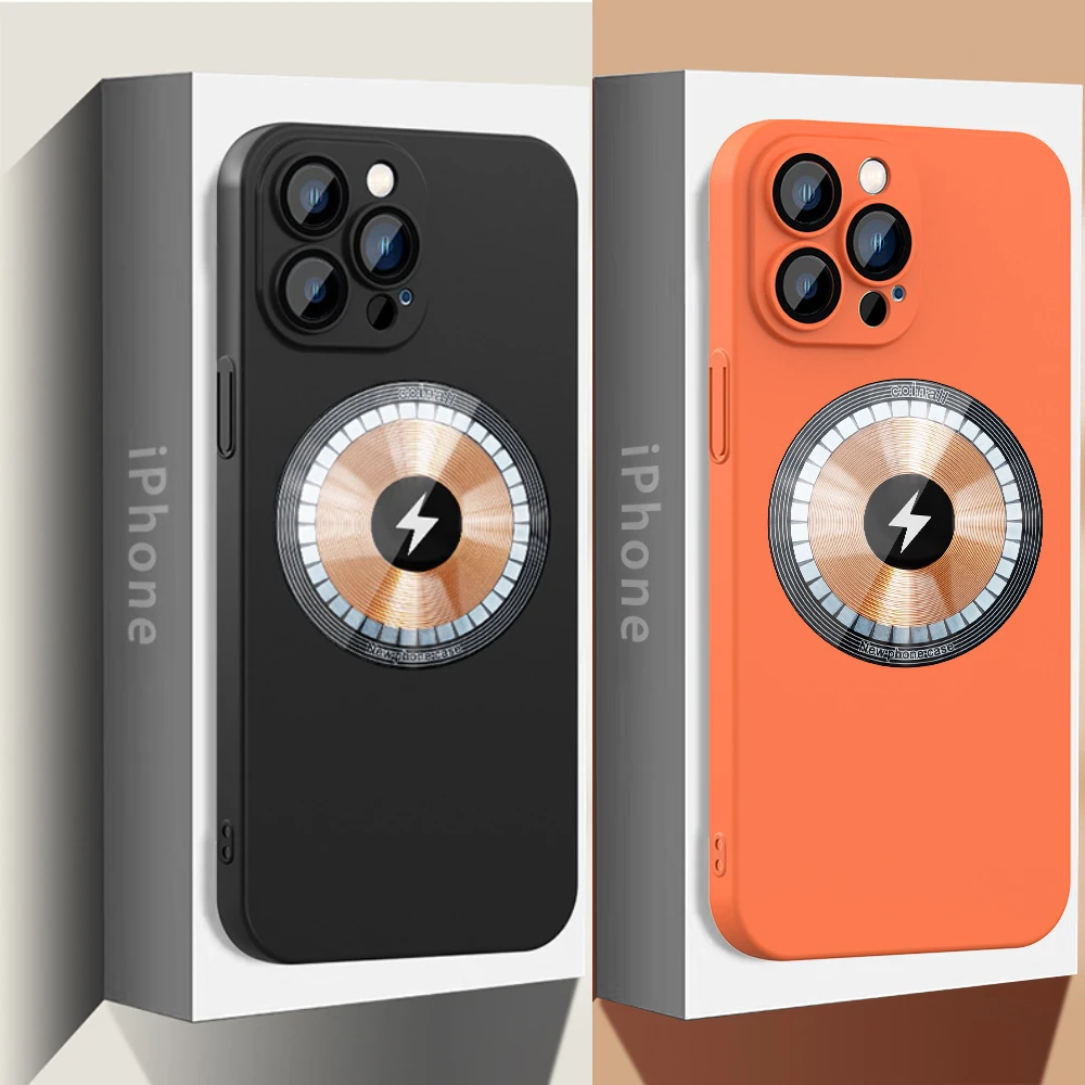 MagSafe Case Suitable for iPhone 14 Steel Ring Magnetic Absorber Phone Cases Apple 13 12 11 promax Frosted Full Cover Hard shell
MagSafe Case Suitable for iPhone 14 Steel Ring Magnetic Absorber Phone Cases Apple 13 12 11 promax Frosted Full Cover Hard shell