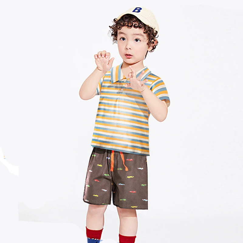 2022 New Boys Outfits Cartoon Summer Cotton Kids T-shirt& Shorts Clothing Set for Children Suit Clothes striped car Fashion 2-8Y
2022 New Boys Outfits Cartoon Summer Cotton Kids T-shirt& Shorts Clothing Set for Children Suit Clothes striped car Fashion 2-8Y