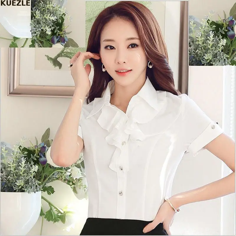 Summer New Fashion Ruffled Casual Short Sleeve Shirt 2022 Fashion White Elegant Women Office Blouses Tops Casual Shirts S-XXL
Summer New Fashion Ruffled Casual Short Sleeve Shirt 2022 Fashion White Elegant Women Office Blouses Tops Casual Shirts S-XXL