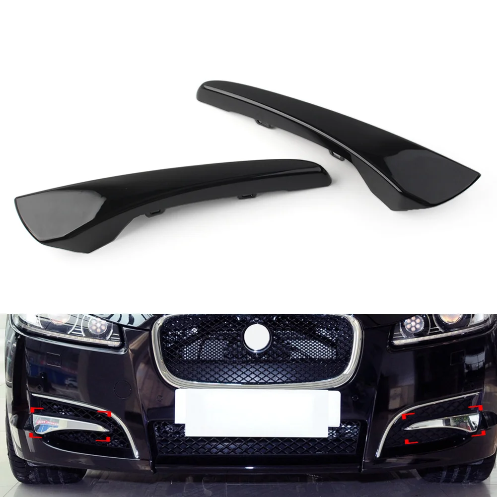 2Pcs/Pair Glossy Black Car Front Bumper Insert Lower Molding Trim Decoration For Jaguar XF 2012-2015 C2Z20503 C2Z20499
2Pcs/Pair Glossy Black Car Front Bumper Insert Lower Molding Trim Decoration For Jaguar XF 2012-2015 C2Z20503 C2Z20499