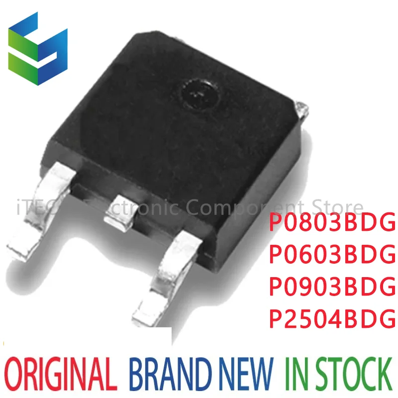 

5pcs P0803BDG TO-252 P0803 TO252 P0803B SOT P0803BD P0603BDG P0903BDG P2504BDG