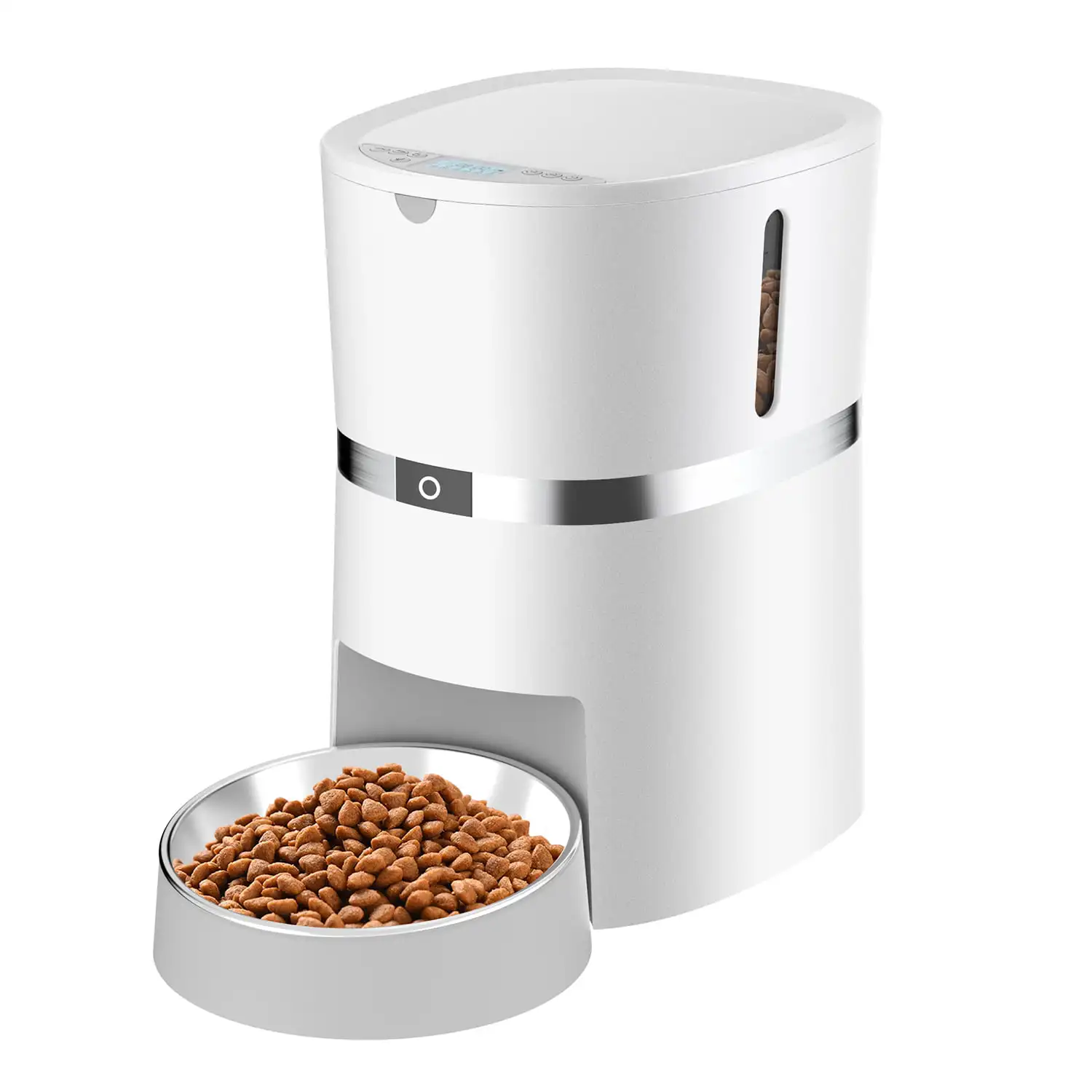 Automatic Pet Feeder, Dogs, Cats, Rabbit & Small Animals Food Dispenser with Stainless Steel Pet Food Bowl, Portion Control and
Automatic Pet Feeder, Dogs, Cats, Rabbit & Small Animals Food Dispenser with Stainless Steel Pet Food Bowl, Portion Control and