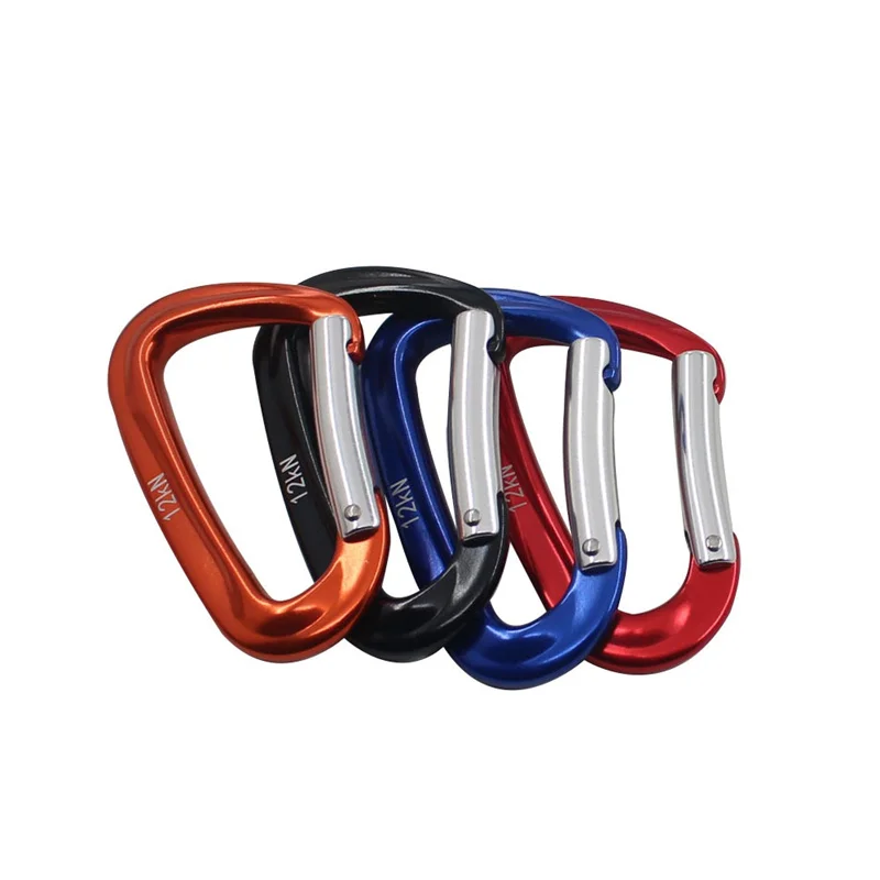 4PCS Heavy Duty Aluminum 7075 D Shaped 12 Kn Carabiner Hook For Keychain Hammock Camping
4PCS Heavy Duty Aluminum 7075 D Shaped 12 Kn Carabiner Hook For Keychain Hammock Camping