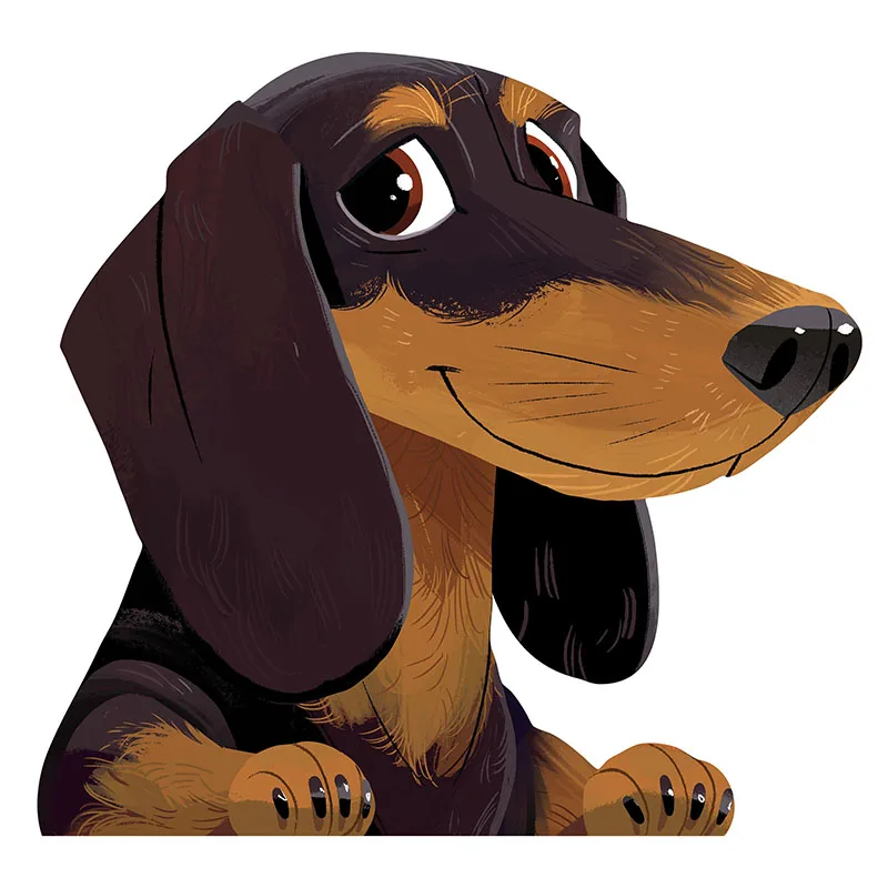 N848# Self-adhesive Decal For Cartoon Dachshund pet Dog Car Sticker Waterproof Auto Decors on Bumper Rear Window Laptop 
N848# Self-adhesive Decal For Cartoon Dachshund pet Dog Car Sticker Waterproof Auto Decors on Bumper Rear Window Laptop