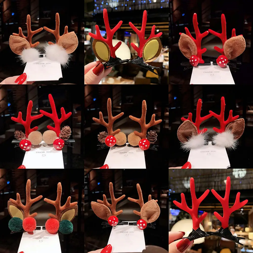 Christmas antler hairpin small clip hairpin hair ornament elk headdress ornament
Christmas antler hairpin small clip hairpin hair ornament elk headdress ornament