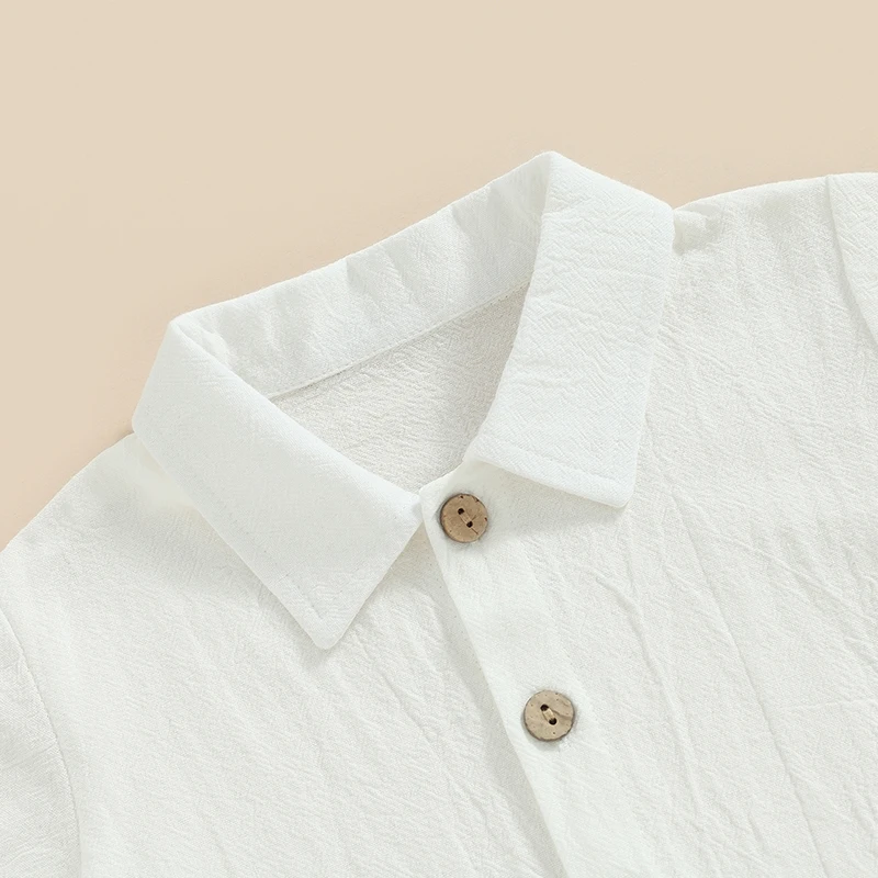 Комплект из рубашки и шортов, из хлопка и льна
Комплект из рубашки и шортов, из хлопка и льна