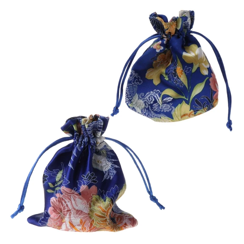 Classic Chinese Flower Embroidery Jewelry Bag Organizer Silk Traditional Pouch
Classic Chinese Flower Embroidery Jewelry Bag Organizer Silk Traditional Pouch
