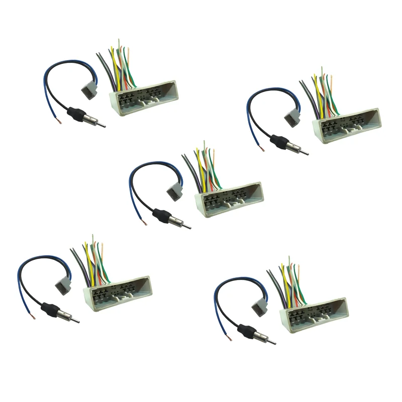 5pcs Car Radio Audio Stereo Wire Harness Antenna Adapter for Honda 06-08/Civic/Fit/CRV/ACURA
5pcs Car Radio Audio Stereo Wire Harness Antenna Adapter for Honda 06-08/Civic/Fit/CRV/ACURA