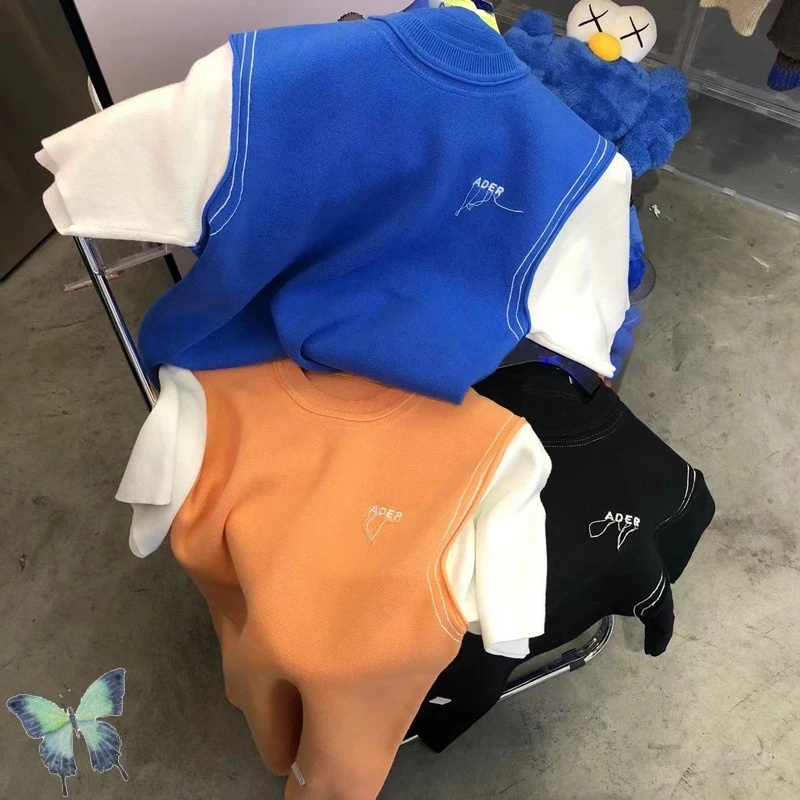 2022 Patchwork ADER ERROR Knitted Colorblock T Shirt Heavy Fabric Oversize Men Women T Shirt
2022 Patchwork ADER ERROR Knitted Colorblock T Shirt Heavy Fabric Oversize Men Women T Shirt