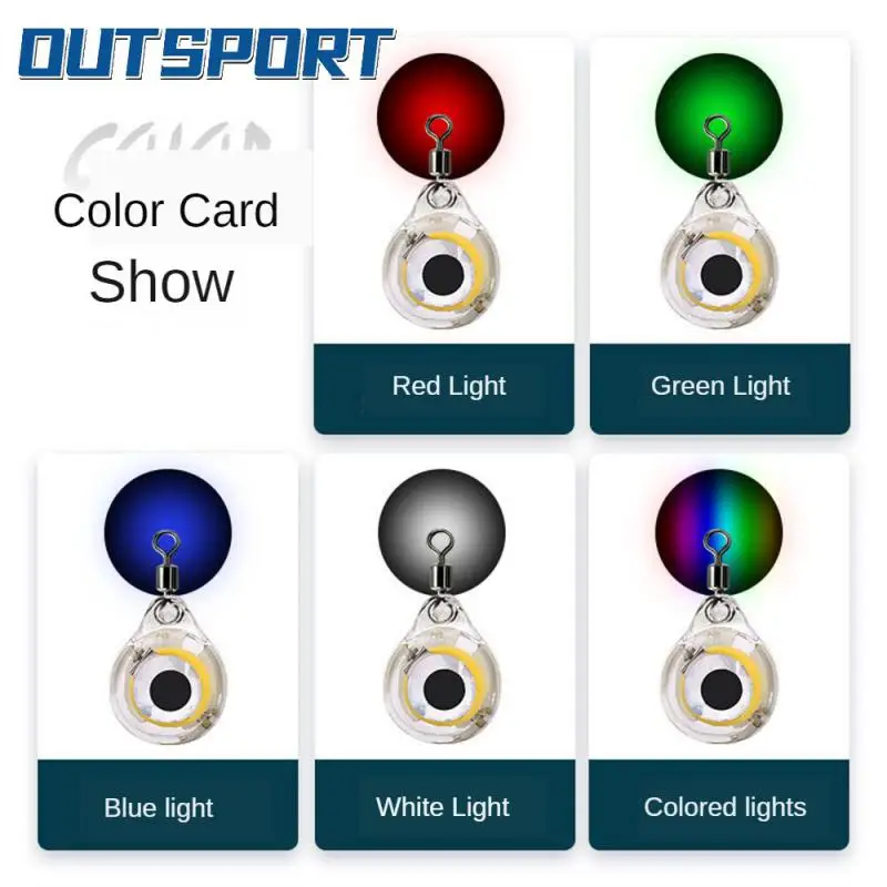 Deep Drop Underwater Fishing Lure Light Small Fishing Light Eye Shape Led Fish Bait Luminous Lamp Fishing Accessories Colorful
Deep Drop Underwater Fishing Lure Light Small Fishing Light Eye Shape Led Fish Bait Luminous Lamp Fishing Accessories Colorful
