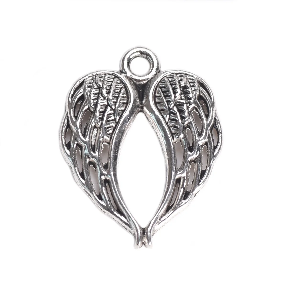 10pcs 21.5x16.5mm Wings Shape Tibetan Silver Color Zinc Alooy Metal Loose Pendants For Jewelry Making
10pcs 21.5x16.5mm Wings Shape Tibetan Silver Color Zinc Alooy Metal Loose Pendants For Jewelry Making