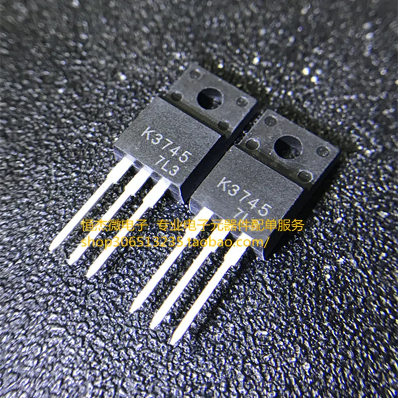5pcs/lot 2SK3745 High Voltage Field Effect Transistor K3745 1500V 2A TO220F
5pcs/lot 2SK3745 High Voltage Field Effect Transistor K3745 1500V 2A TO220F