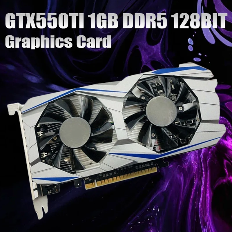 Gtx550ti 1GB DDR5 128Bit Graphics Card PCIE 2.0 Video Card HDMI-Compatible/DVI/VGA Desktop Gaming Graphics Card
Gtx550ti 1GB DDR5 128Bit Graphics Card PCIE 2.0 Video Card HDMI-Compatible/DVI/VGA Desktop Gaming Graphics Card